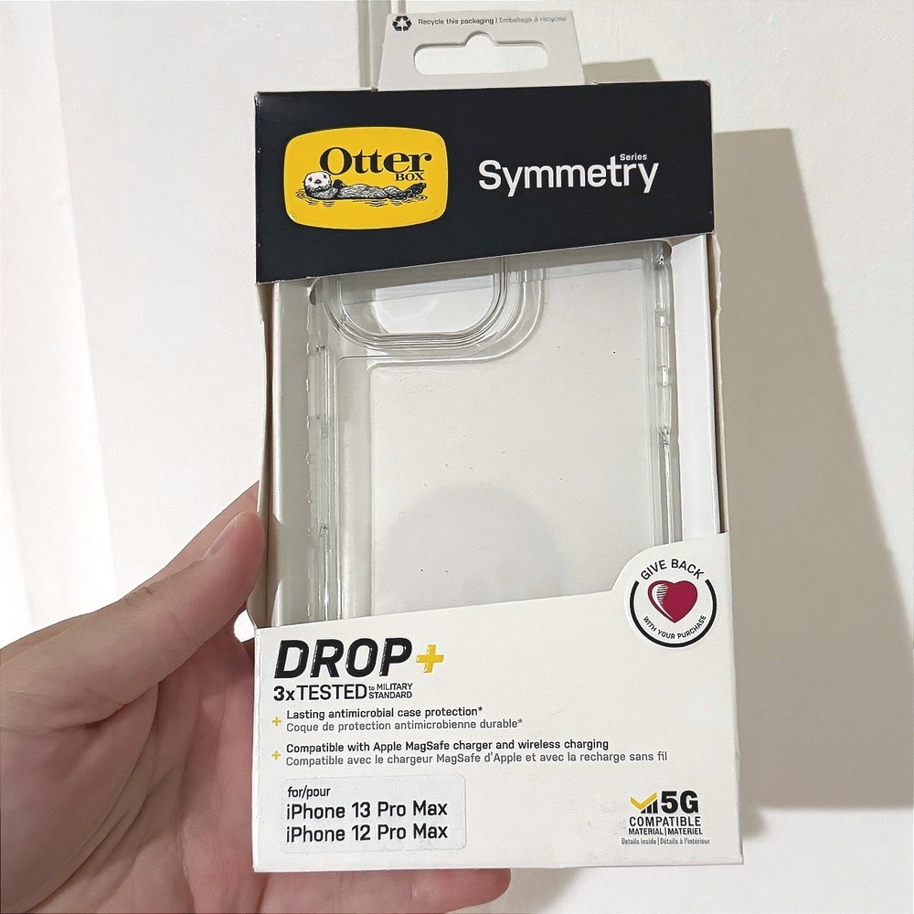 OtterBox Symmetry Clear Case for iPhone 13 Pro Max and iPhone 12 Pro Max